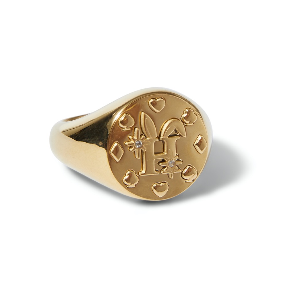 HUF Freddie Gibbs Pinky Ring - gold