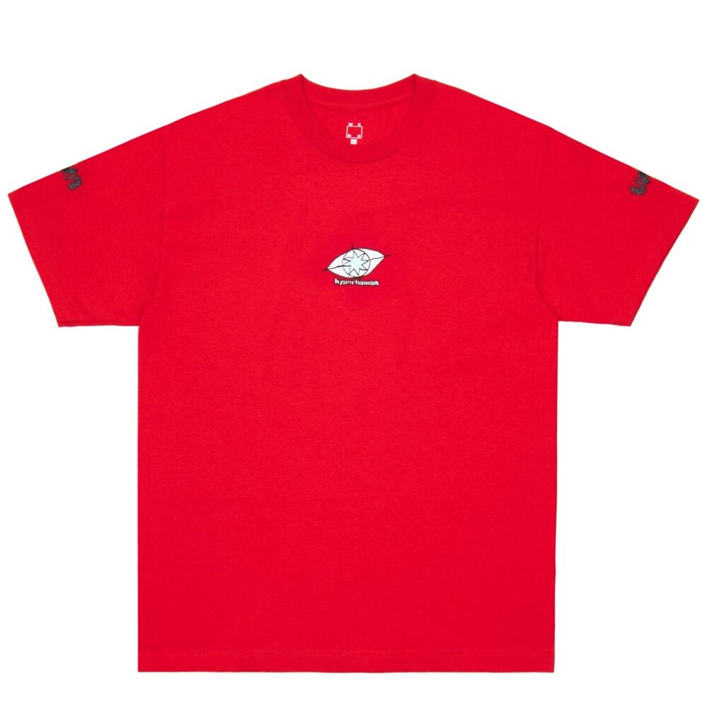WKND Hyper Human T-Shirt - red WKND Hyper Human T-Shirt - red XXL