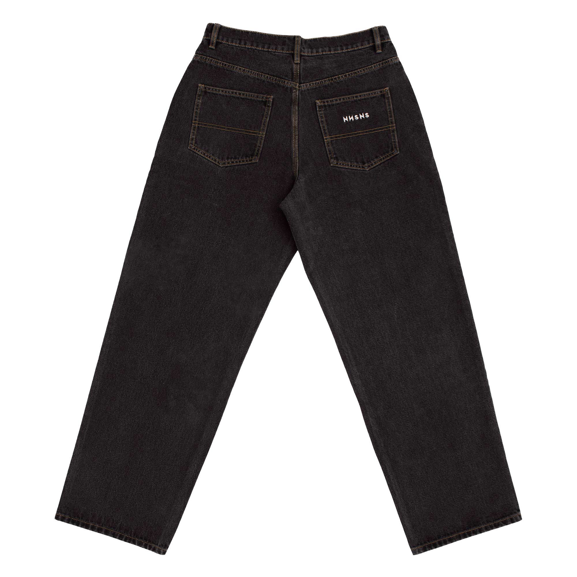 NNSNS Pant BIGGERFOOT DENIM, washed black 24/30