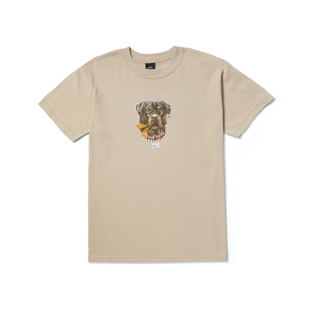 HUF Big Poppy T-Shirt - bone XXL