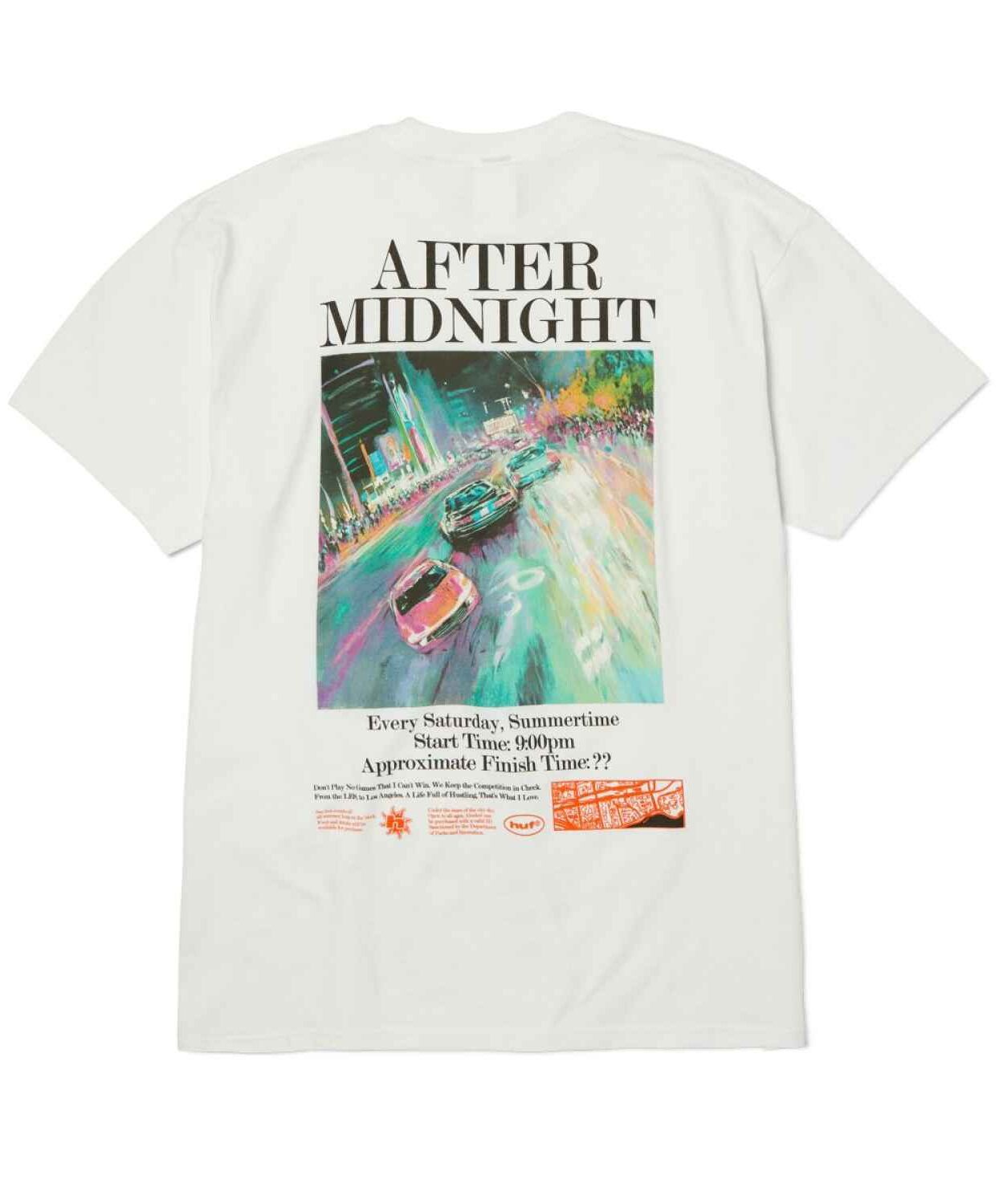 ts02682-white-1 HUF After Midnight T-Shirt - white XXL