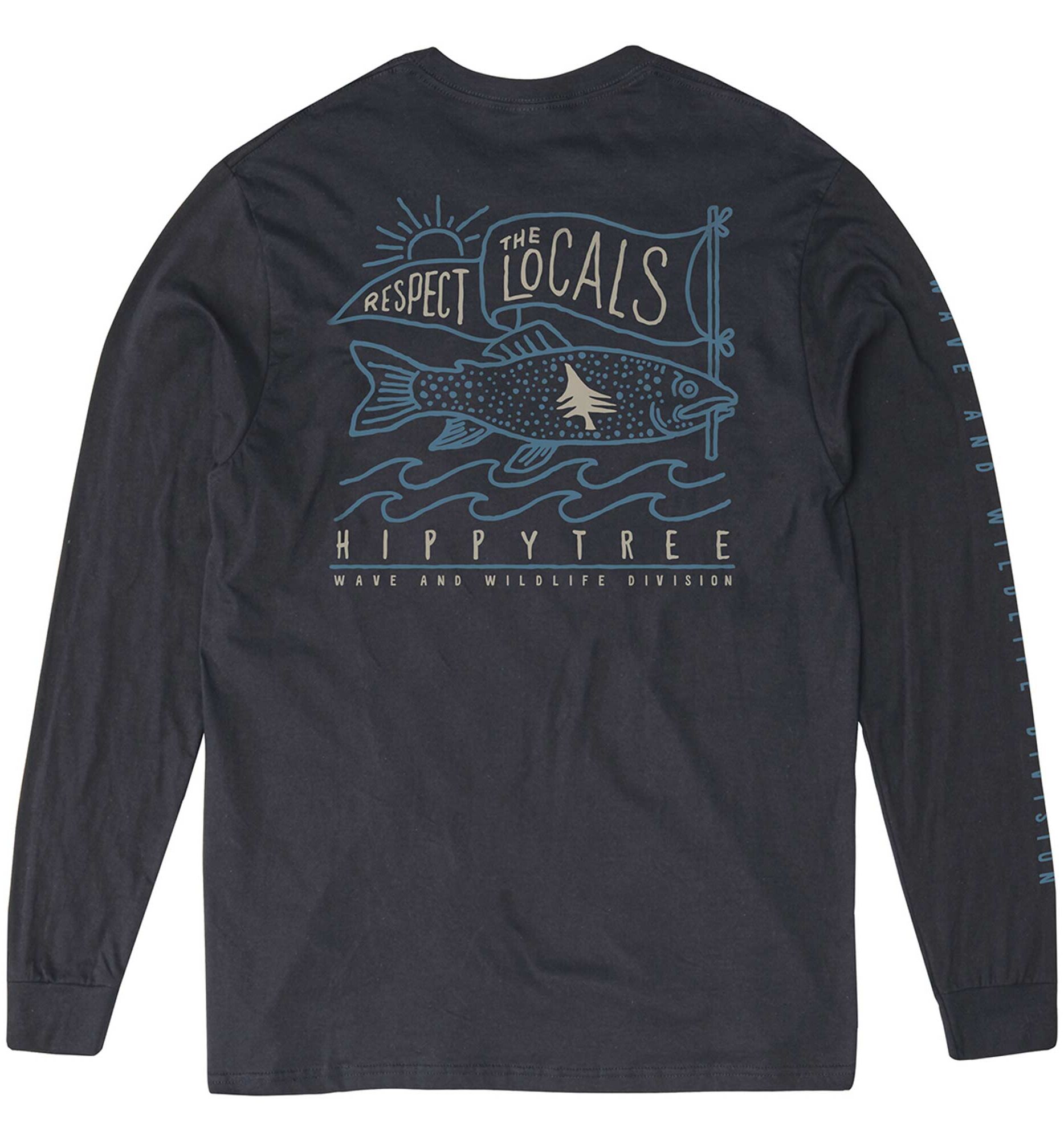 HIPPYTREE Longsleeve LOCALS L/S black HIPPYTREE Longsleeve LOCALS L/S, black L