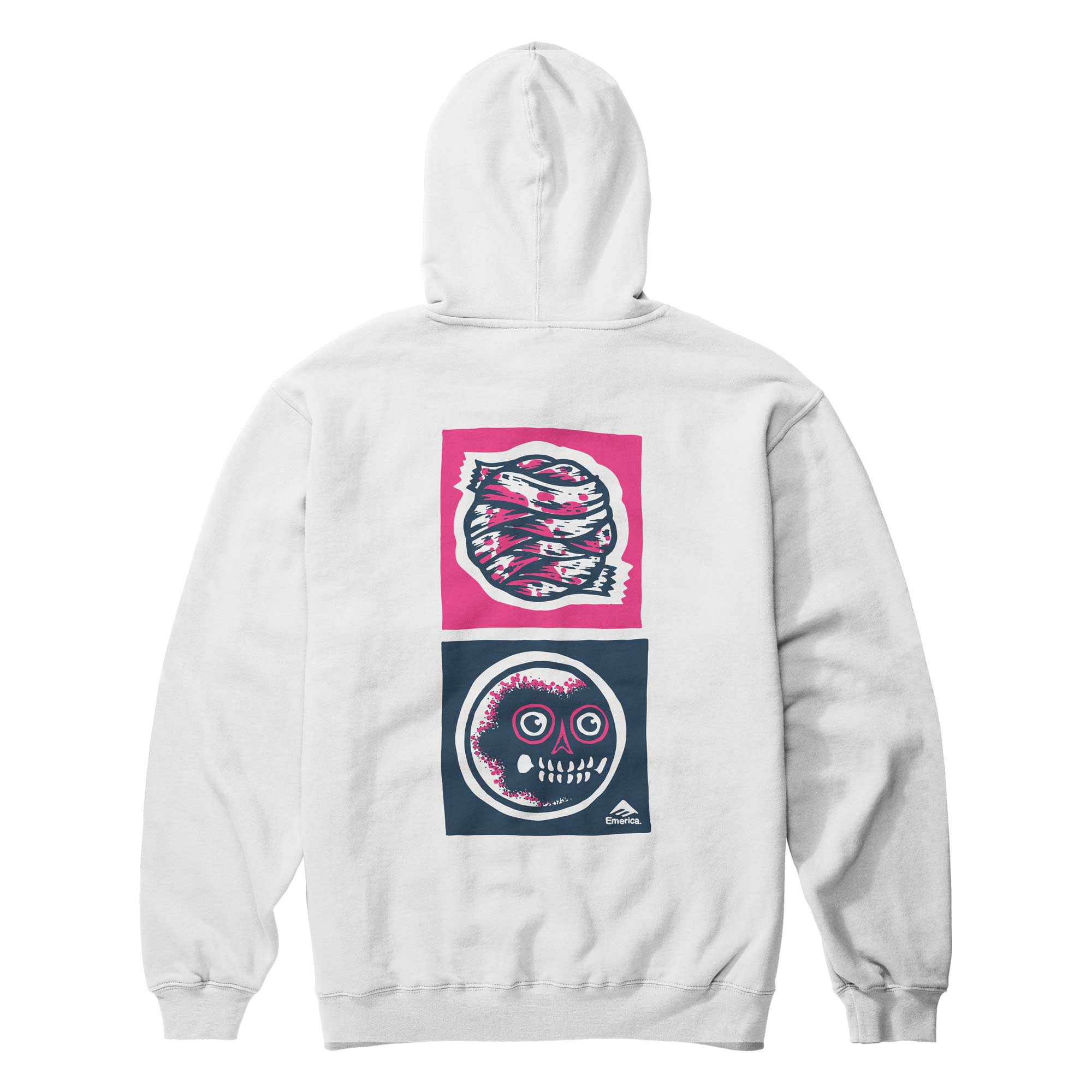 EMERICA Sweat SIEBEN HOODIE white