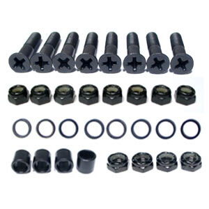 Low hardware set cross recess 7/8" no risers Low hardware set cross recess 7/8" no risers