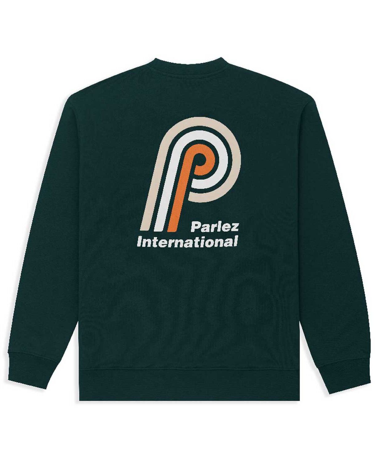 Parlez Poplar Pullover - deep green L