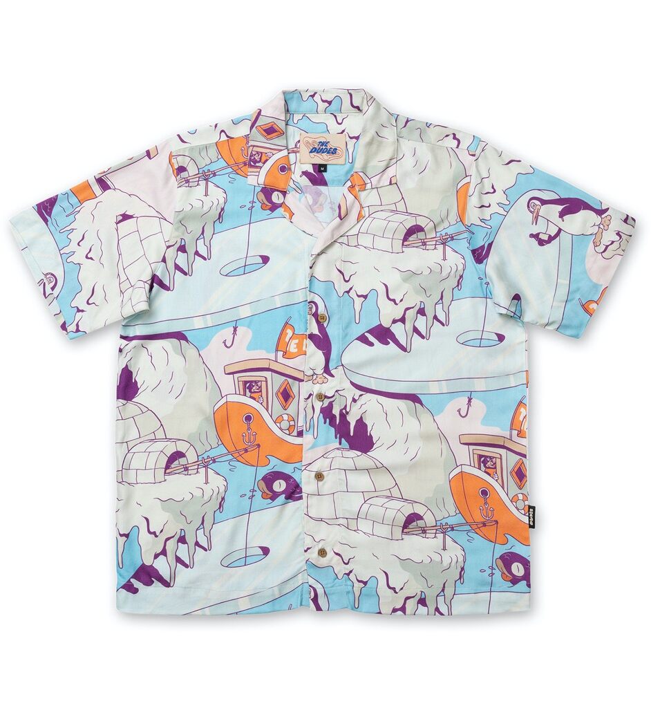 The Dudes Ice Job Hawaiian Shirt - Multicolor S