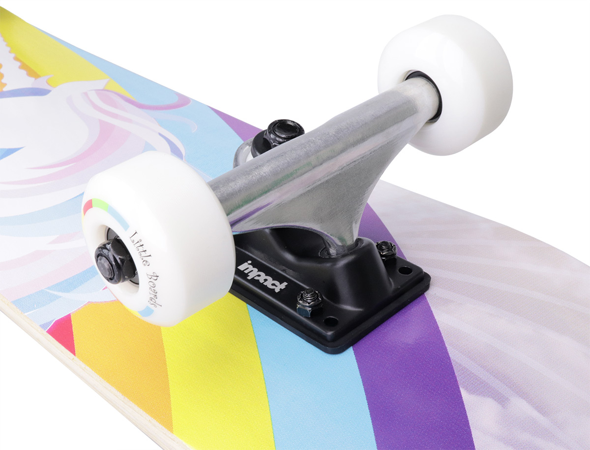 Little Boards Unicorn Kids Komplettboard 7.0 Little Boards "Einhorn" Kinder-Skateboard 6.5