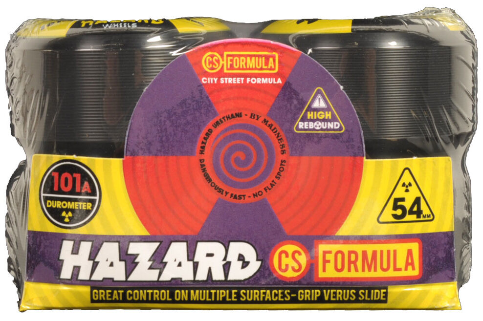 Rolle Hazard 54mm Radio Active Conical Blk Rolle Hazard 54mm Radio Active Conical Blk