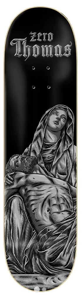 Zero Skateboard Deck Thomas La Pieta 8.50