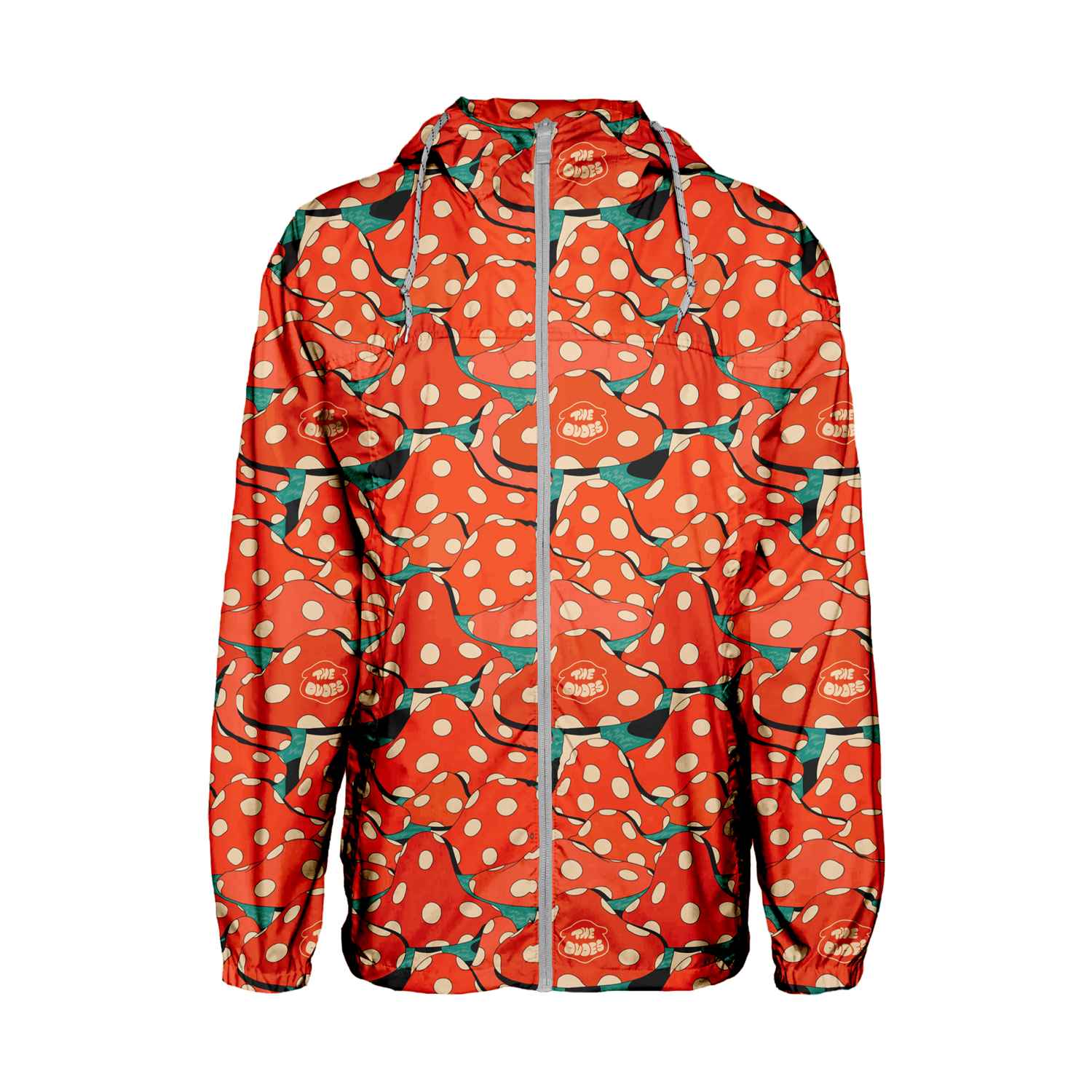The Dudes Mushrooms Windbreaker - Multicolor XXXL