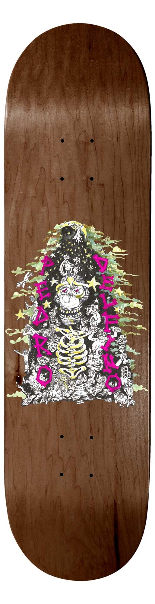 DEATHWISH Deck MICE & MEN PD 8.0, brown 8.0
