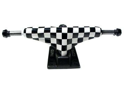 Core Trucks skateboard axle checkered/black 5.0 Core Trucks skateboard axle checkered/black 5.0
