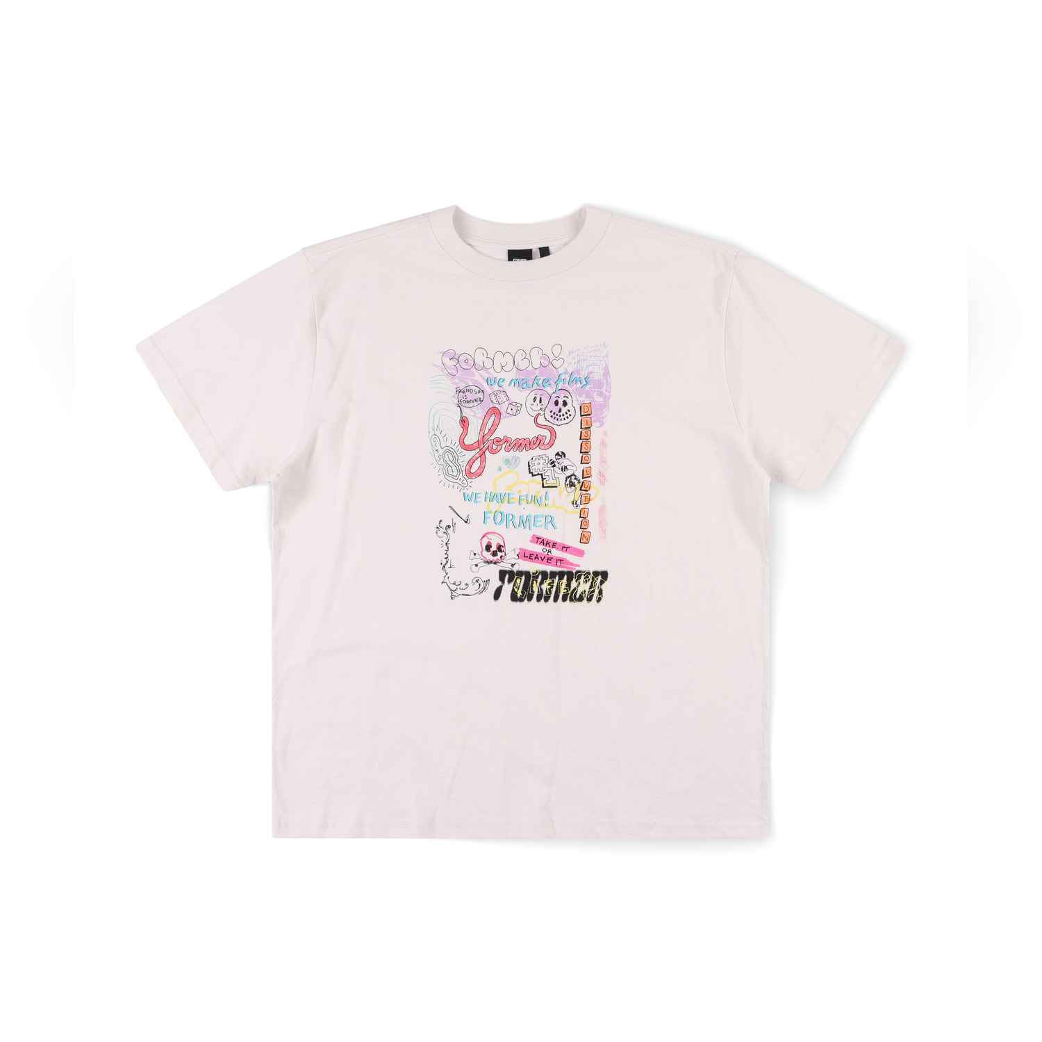 fte-25505-bne-1 Former Development T-Shirt - bone XL