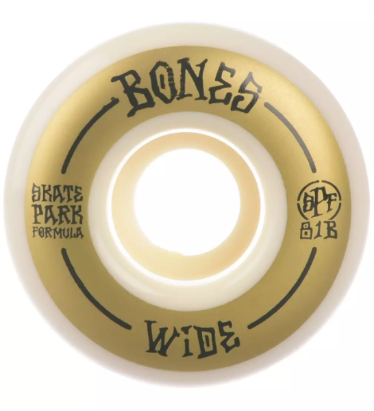 Bones Wheels Skateboard Rolls SPF 81B Wide 54mm