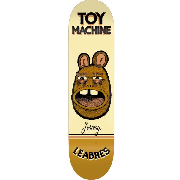 Toy Machine Pen N Ink Leabres Skateboard Deck 8.25