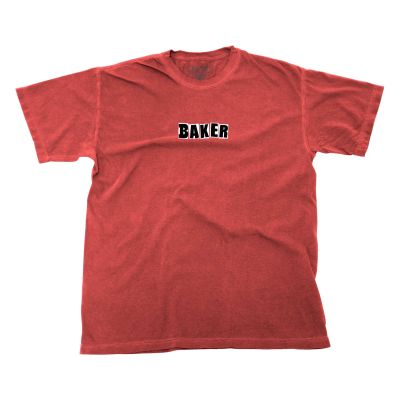 BAKER T-Shirt BRAND LOGO PREMIUM red
