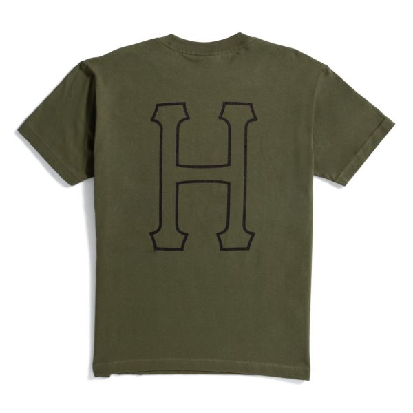 HUF Set H T-Shirt - olive