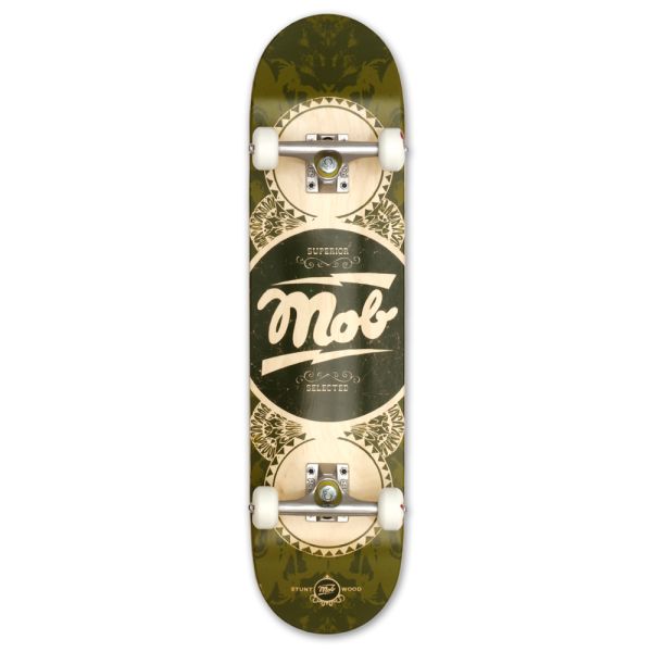 MOB Skateboards Komplettboard Gold Label - 7.75