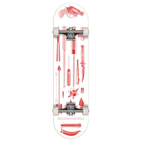 Morphium komplett Skateboard Weapons white