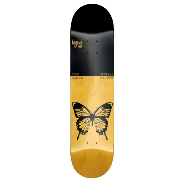 MOB Skateboards x Begoni Single Butterfly Deck - 8.0