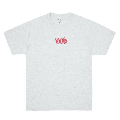 WKND Spikey Embroidered T-Shirt - grey