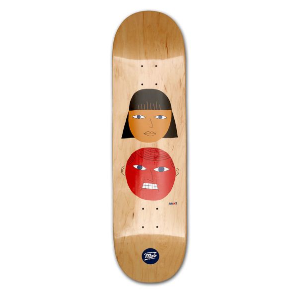 MOB Skateboards Two Heads Deck - 8.5