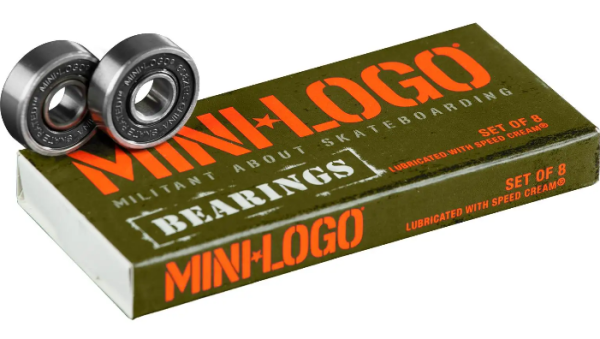 Mini Logo Skateboard Ball Bearing 608ZRS Series 3