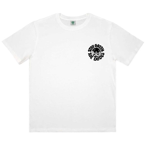 The Dudes Green Stoney Classic T-Shirt - off-white