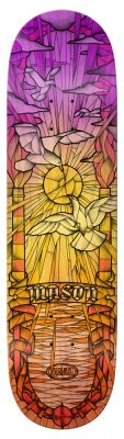 Real Mason Chromatic Cathedral Skateboard Deck 8.38