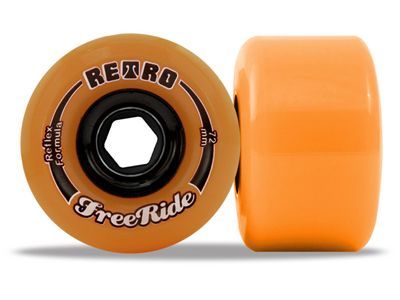 Retro FreeRides Orange 86a 72mm