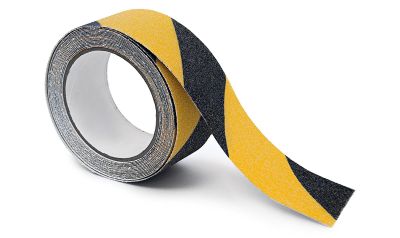 Black Diamond Skateboard Griptape Rolle Caution 3cm