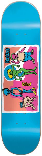 Blind Skateboard Deck Rogers Color Portrait 8,25 R7 SAP