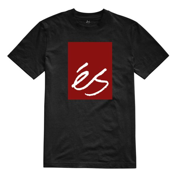 eS SKB T-Shirt MAIN BLOCK 1 (large dark) black