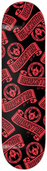 Darkstar Skateboard Deck Team ARC 8,00 RHM Neon Red