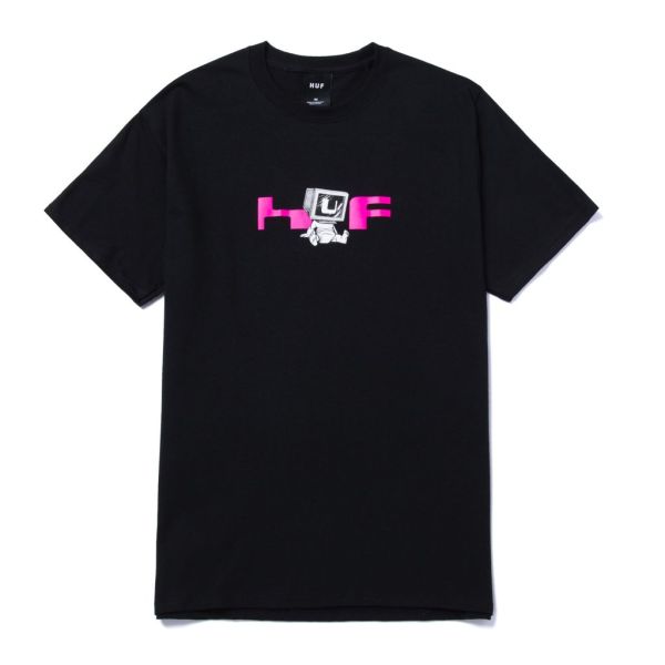 HUF Monitored T-Shirt black