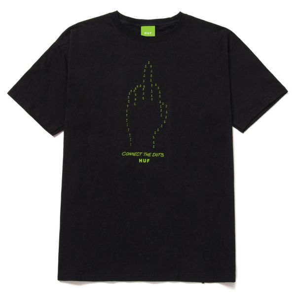 HUF Connect The Dots T-Shirt - black