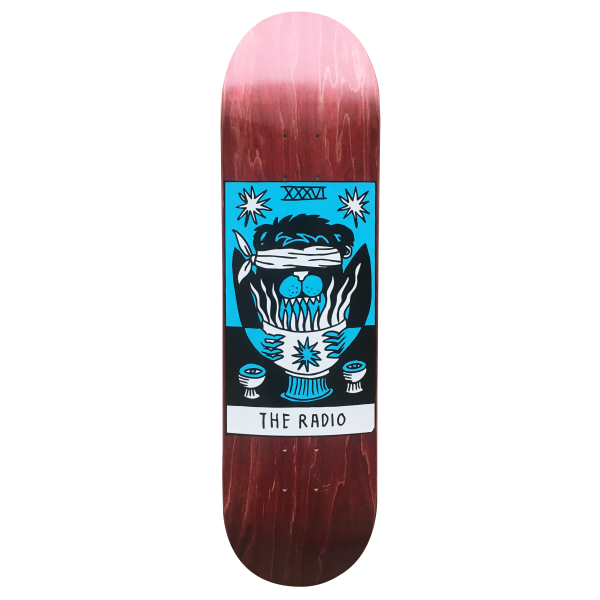 Radio Superblast Bear Skateboard Deck 8.5