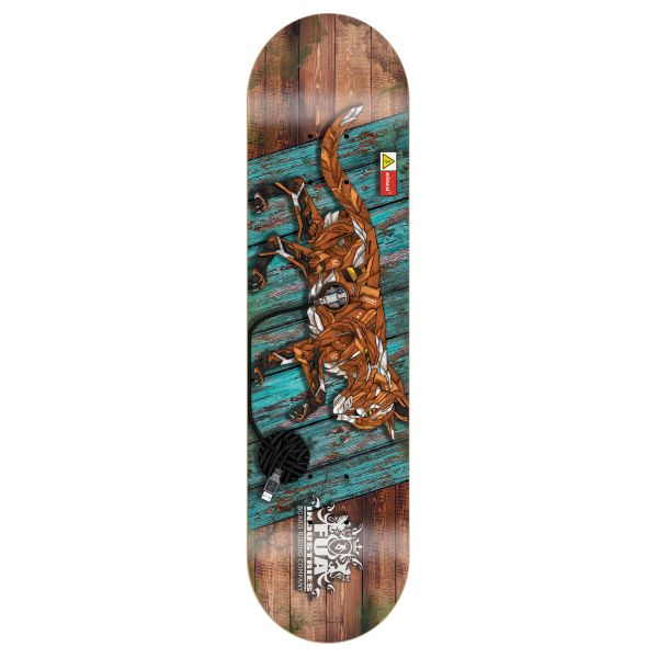 FUA x einsA ce Hellcat Skateboard Deck