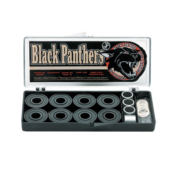 Black Panthers ABEC 3 ball bearings
