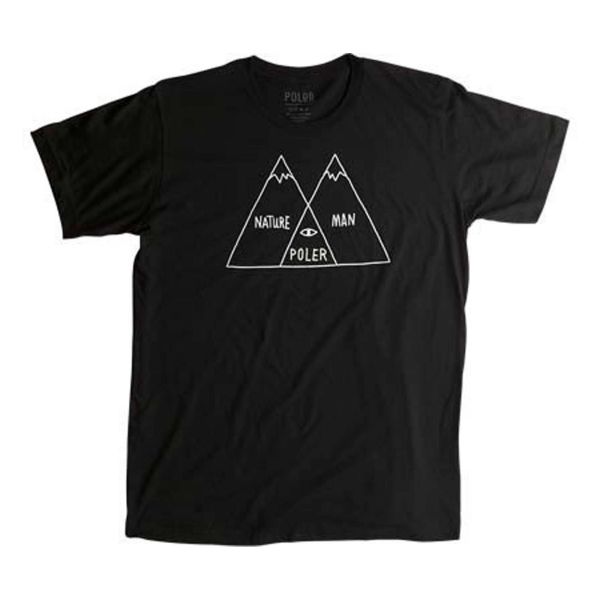 POLER T-Shirt VENN DIAGRAM (MEN) black