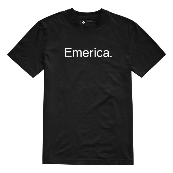 EMERICA T-Shirt PURE S/S black