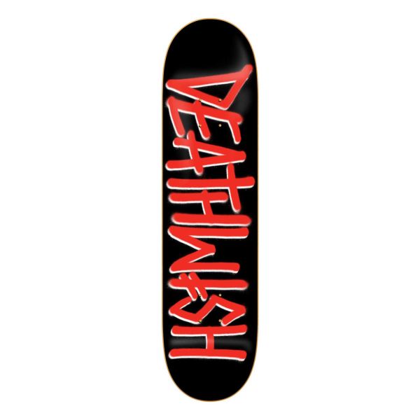 DEATHWISH Deck DEATHSPRAY RED (black/red) 8.0