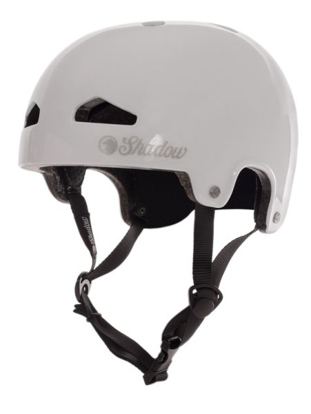 Shadow Riding Gear Featherweight Helmet gloss white - LG/XL