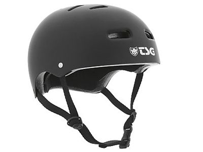 TSG Evolution Solid Colors Helm Flat Black L/XL