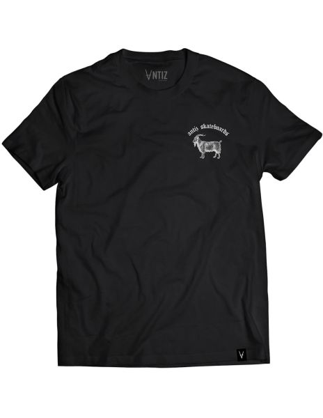 Antiz T-shirt SZANDOR – Double Sided – Black