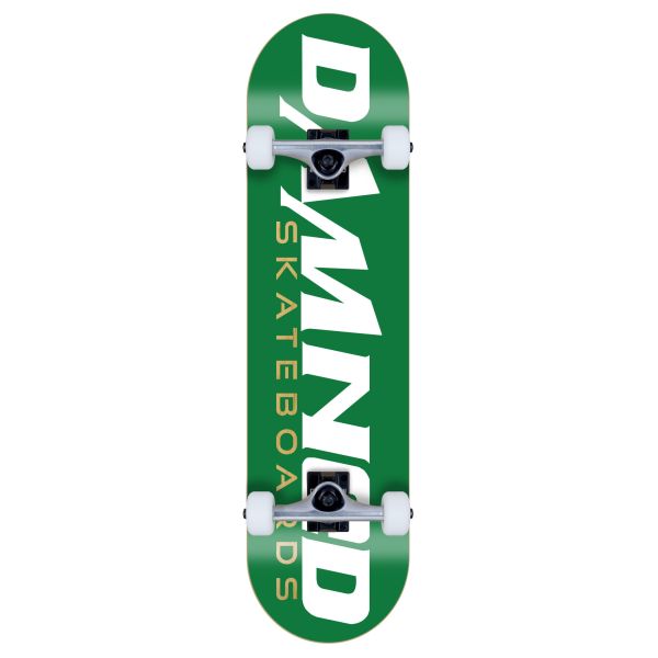 Damned Komplett Skateboard Logo Green
