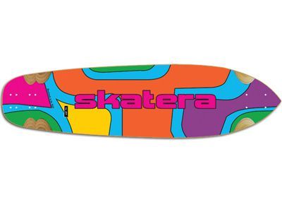 Skatera by Jet Rapture ColorTheory Longboard-Deck 36 x 9.85
