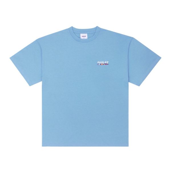 Parlez Navigator T-Shirt - blue washed