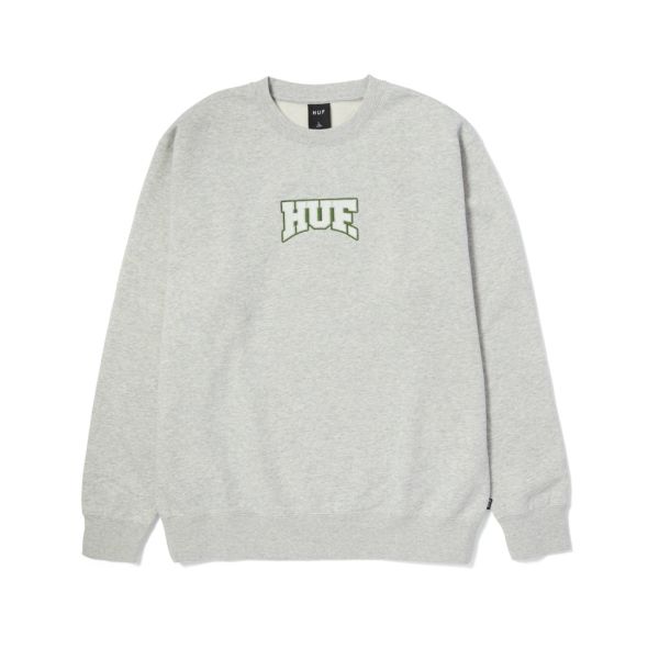 HUF Home Team Pullover - heather grey