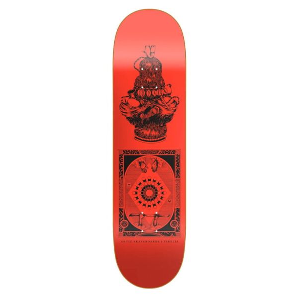 Antiz Pro SPELL Tirelli Skateboard Deck 8.375